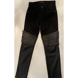 James Jean Size 27 waist Black Look Like You Are Wearing Boots